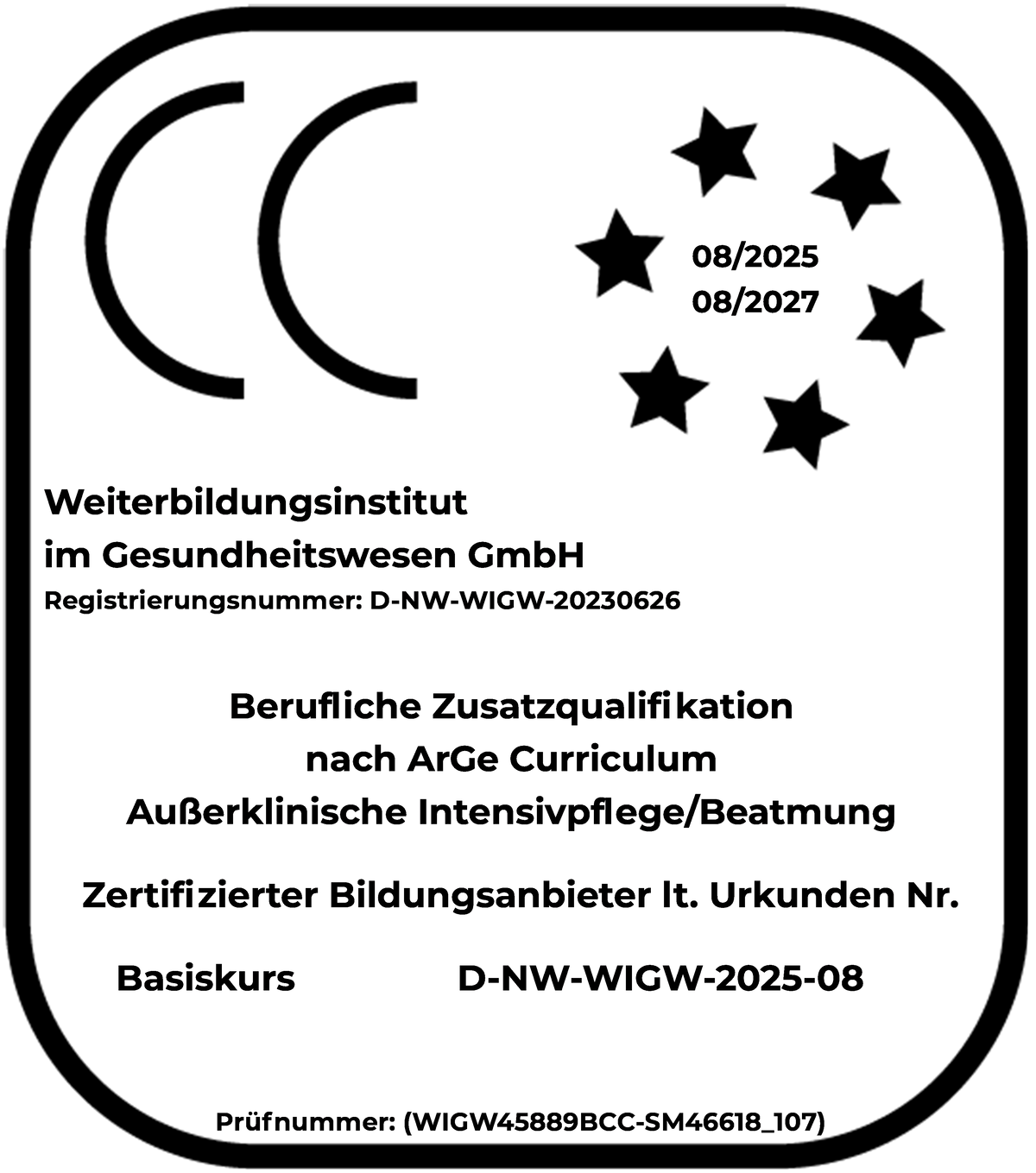 Zertifizierungssiegel ArGe