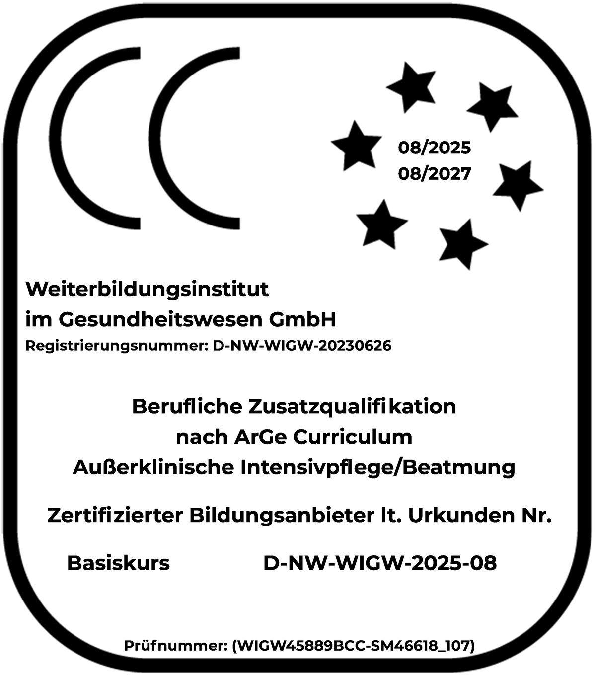 Zertifizierungssiegel ArGe